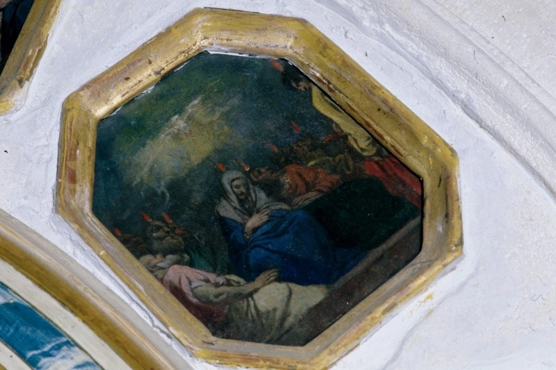 Maria e gli apostoli ricevono lo Spirito Santo